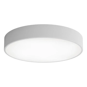 Vonios kambario lubinis šviestuvas su jutikliu CLEO 4xE27/24W/230V, skersmuo 50 cm, IP54, pilkas