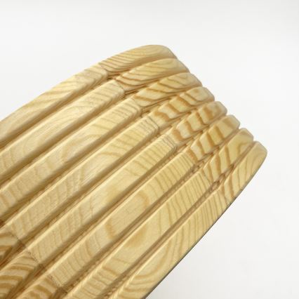 Lubinis vonios šviestuvas NATURAL MODERN 2xE27/15W/230V IP54 skersmuo 27,5 cm, pušis