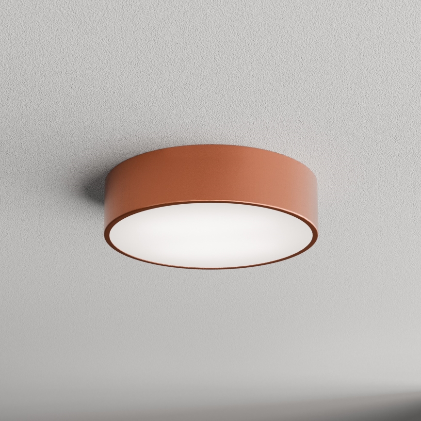 Vonios lubinis šviestuvas CLEO su judesio jutikliu 2xE27/24W/230V, skersmuo 30 cm, vario spalvos, IP54