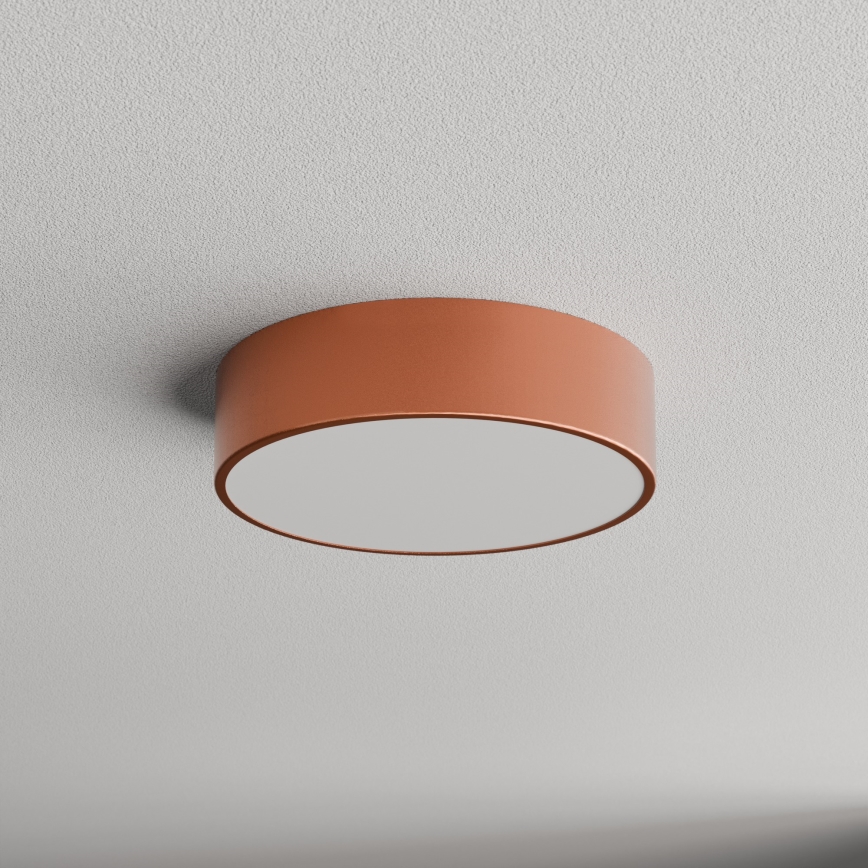 Vonios lubinis šviestuvas CLEO su judesio jutikliu 2xE27/24W/230V, skersmuo 30 cm, vario spalvos, IP54