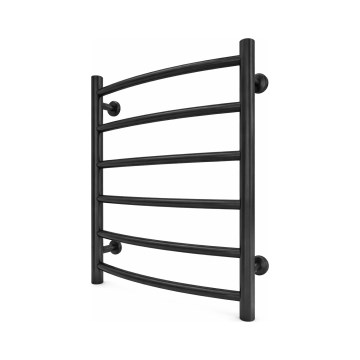 Vonios kambario rankšluosčių džiovintuvas INOX CLASSIC, 120 W/230 V, 57 x 43 cm, nerūdijančio plieno/juodas