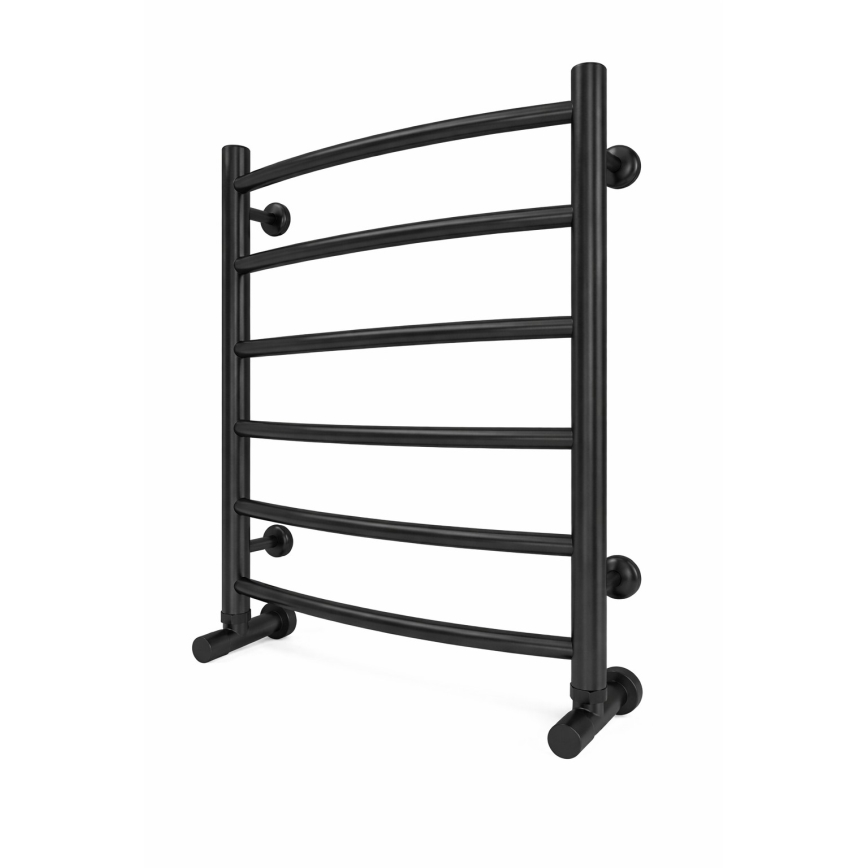 Vonios kambario rankšluosčių džiovintuvas INOX CLASSIC, 120 W/230 V, 57 x 43 cm, nerūdijančio plieno/juodas