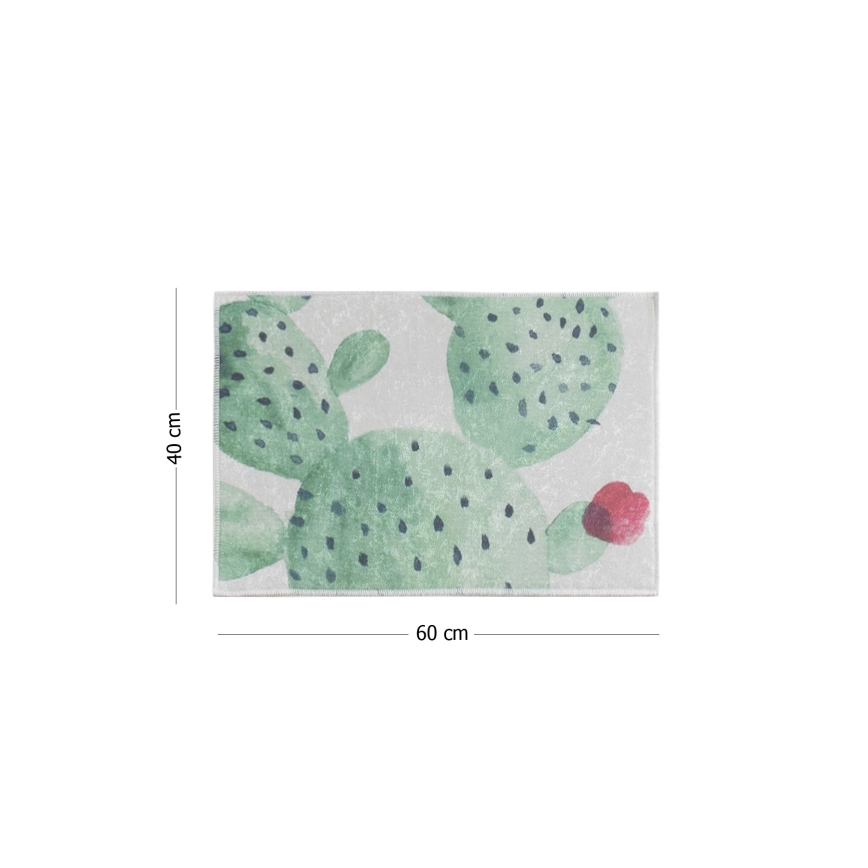 Vonios kilimėlis GREEN 40x60 cm žalias