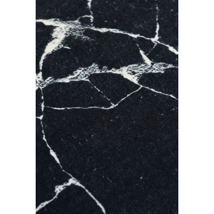 Vonios kilimėlis MARBLE 40x60 cm juoda