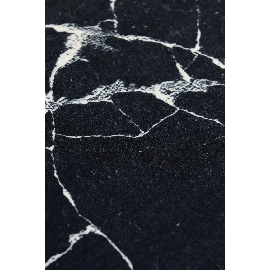 Vonios kilimėlis MARBLE 40x60 cm juoda
