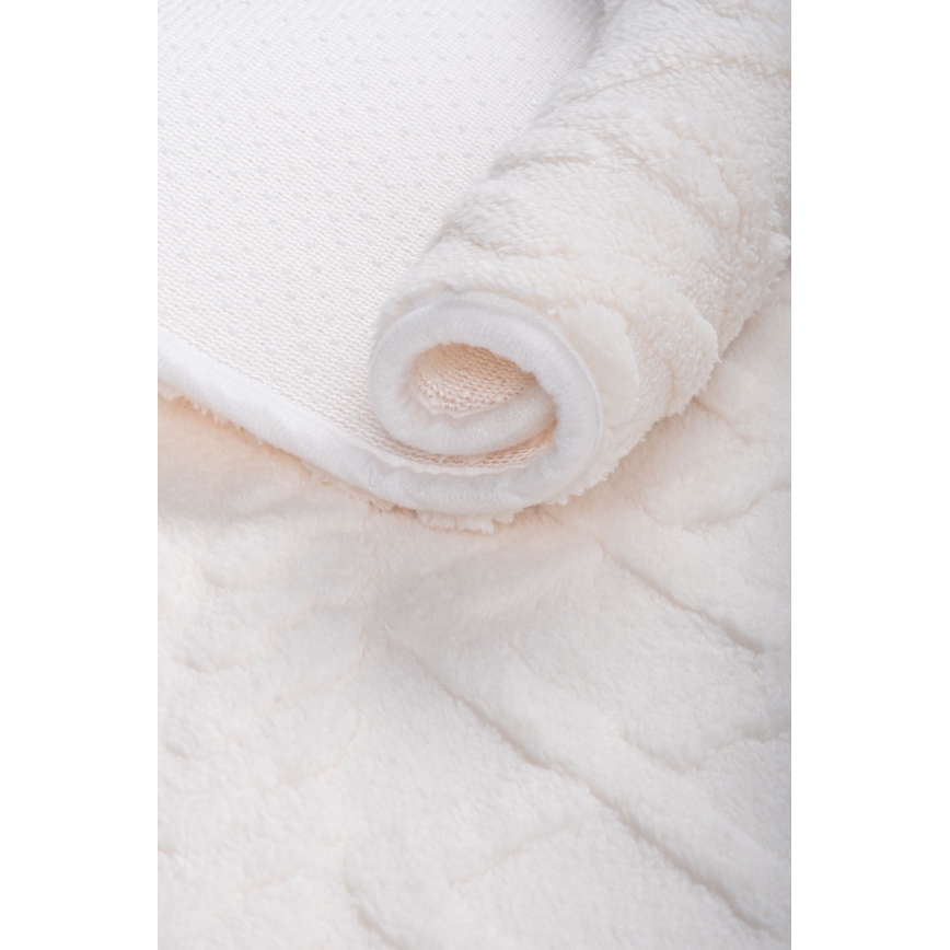 Vonios kilimėlis NEW STYLE 3D 60x90 cm kreminis