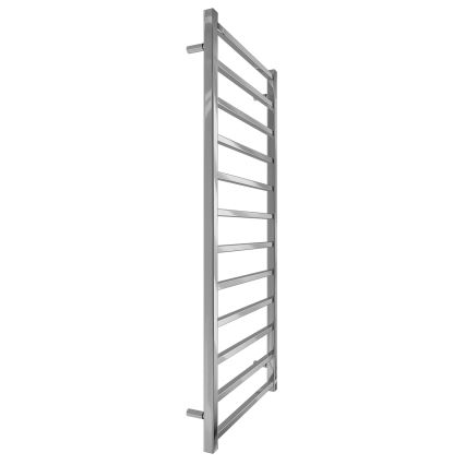 Vonios kopėčių radiatorius INOX TOKIO 233W/230V 117x53 cm, nerūdijančio plieno / blizgus chromas