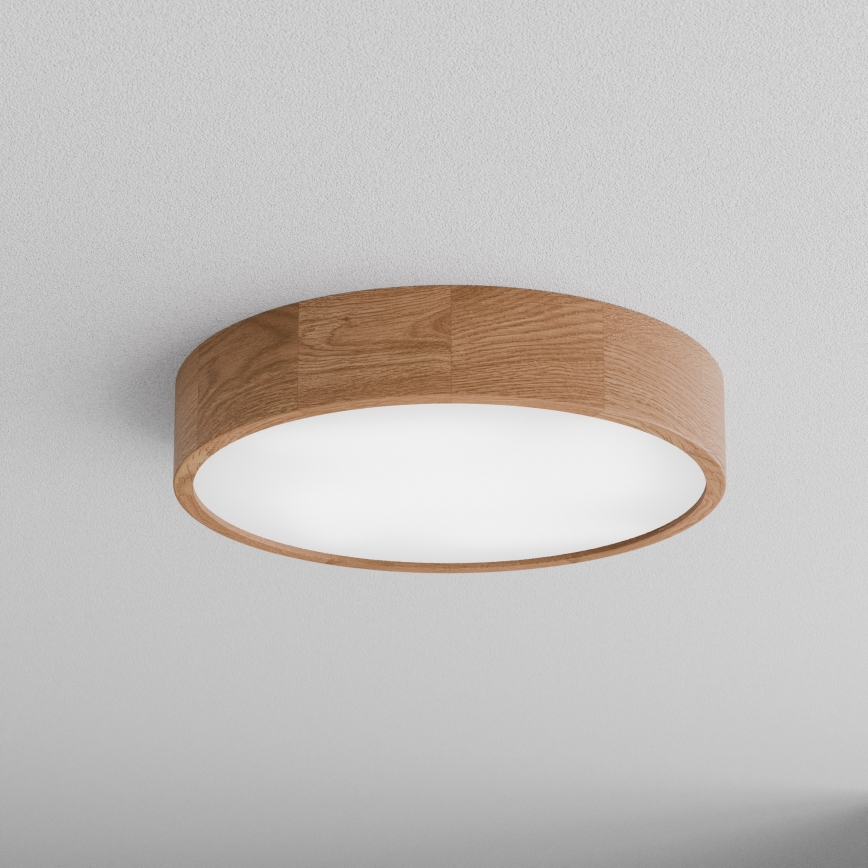 Vonios lubinis šviestuvas CLEO 4xE27/24W/230V IP54 d. 47,5 cm ąžuolas