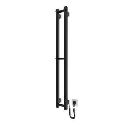 Vonios radiatorius HF SLIM 80W/230V 117x14 cm juodas stačiakampis IP44