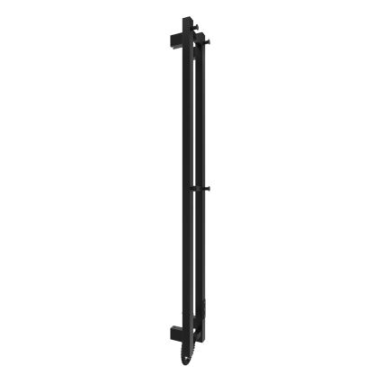 Vonios radiatorius HF SLIM 80W/230V 117x14 cm juodas stačiakampis IP44