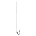 Vonios radiatorius RAY 35W/230V 150x30 cm IP44 nerūdijančio plieno/balta