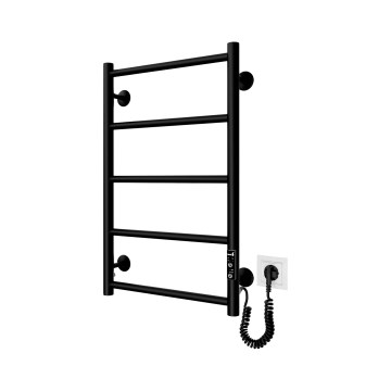 Vonios rankšluosčių džiovintuvas CLASSIC 65W/230V 66x42 cm nerūdijančio plieno/juodas dešinė