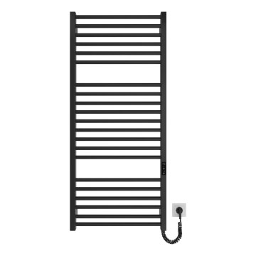 Vonios rankšluosčių džiovintuvas HF DERBY 255W/230V 117x53 cm juodas