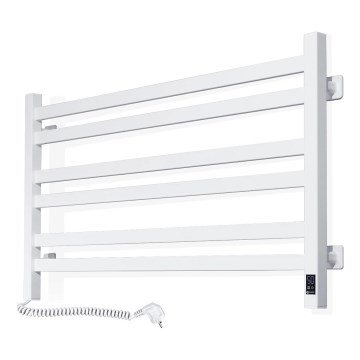 Vonios rankšluosčių džiovintuvas su termostatu AVANGARD 300W/230V 50,6 cm IP44 baltas kairinis stačiakampis