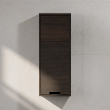 Vonios sieninė spintelė GRIBSKOV 90 cm ruda/ąžuolas