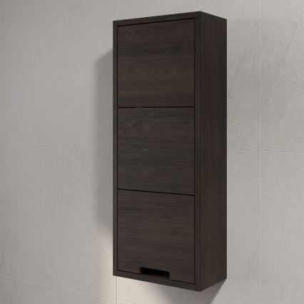 Vonios sieninė spintelė GRIBSKOV 90 cm ruda/ąžuolas