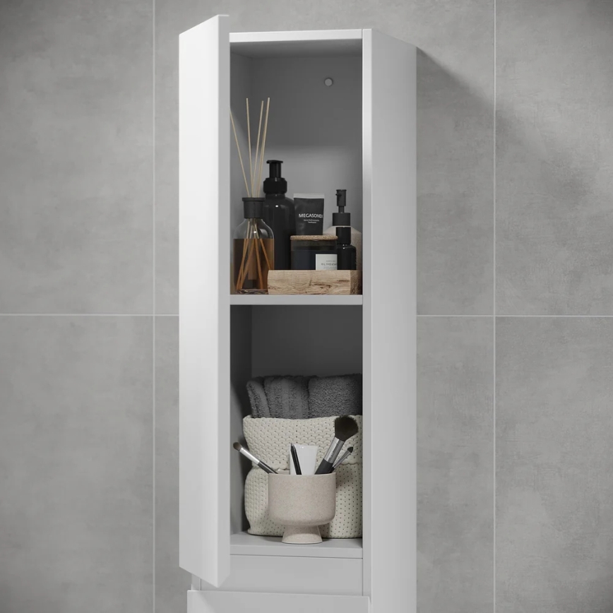 Vonios spintelė KENWOOD 186 cm balta