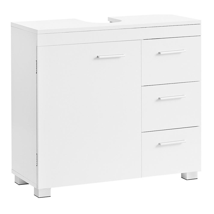 Vonios spintelė NICO balta