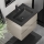 Vonios spintelė su praustuvu KENWOOD 61x52x45 cm marakesh/juoda