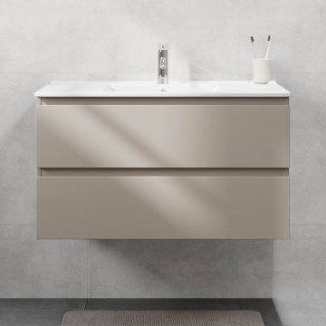 Vonios spintelė su praustuvu KENWOOD 91x50x45 cm Marakesh