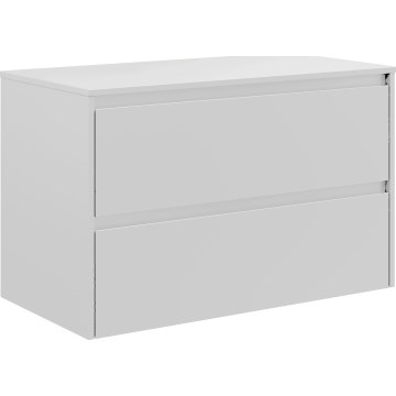 Vonios spintelė TRONDHEIM po praustuvu 90 cm balta