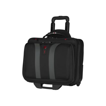 Wenger - Kelioninis bagažas ant ratų 29 l + nešiojamojo kompiuterio dėklas 15,6" Granada juoda