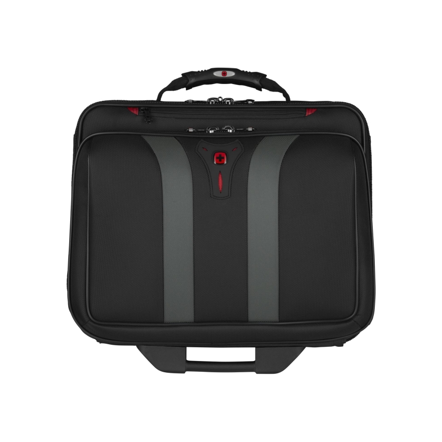 Wenger - Kelioninis bagažas ant ratų 29 l + nešiojamojo kompiuterio dėklas 15,6" Granada juoda