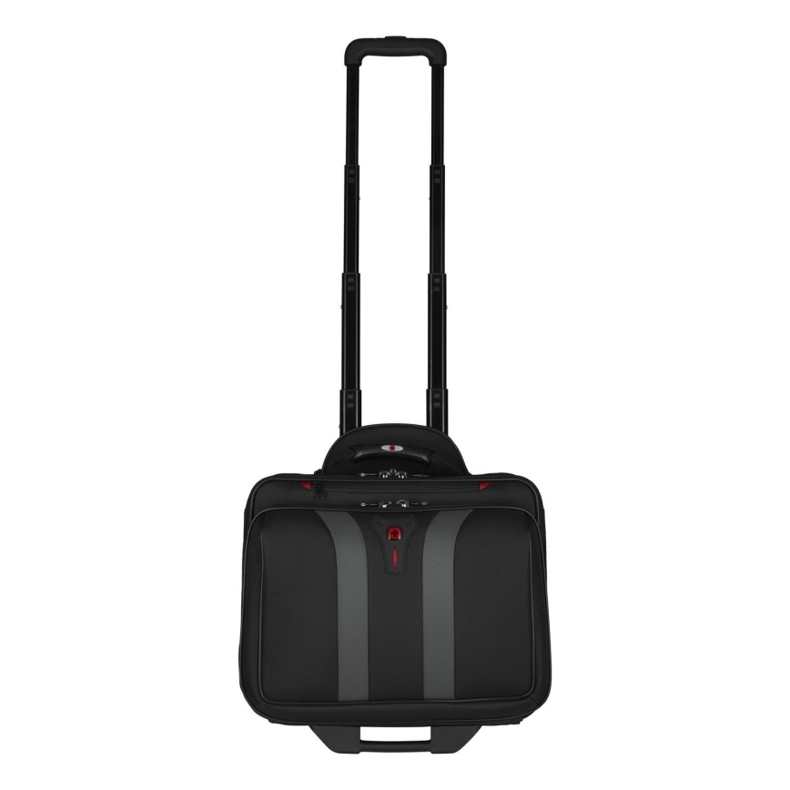 Wenger - Kelioninis bagažas ant ratų 29 l + nešiojamojo kompiuterio dėklas 15,6" Granada juoda