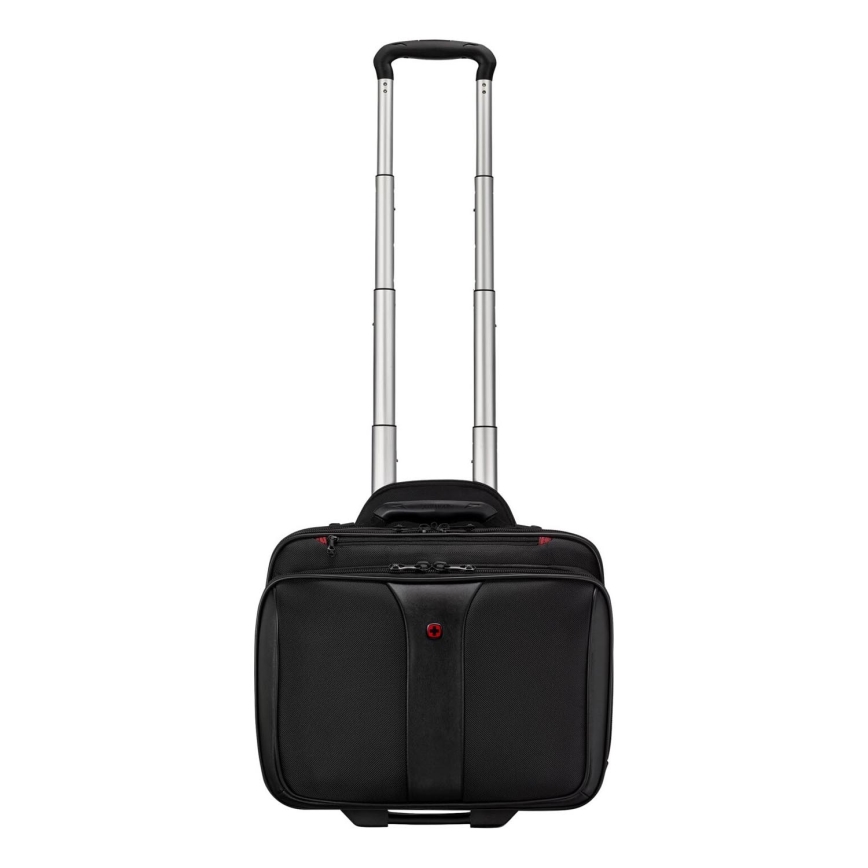 Wenger - Kelioninis lagaminas ant ratuku 25 l 17" + nešiojamojo kompiuterio krepšys 15,6" Patriot juoda