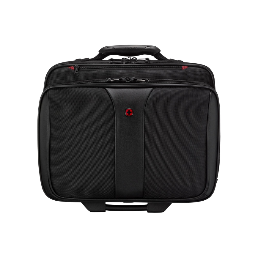 Wenger - Kelioninis lagaminas ant ratuku 25 l 17" + nešiojamojo kompiuterio krepšys 15,6" Patriot juoda
