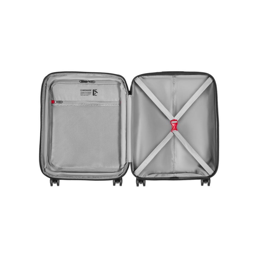 Wenger - Kelioninis lagaminas ant ratuku 36 l Prymo juoda