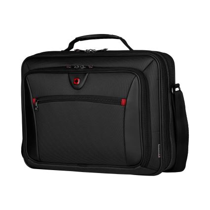 Wenger - Krepšys nešiojamam kompiuteriui 10 l 15,6" su kišene planšetei 10" Insight juoda