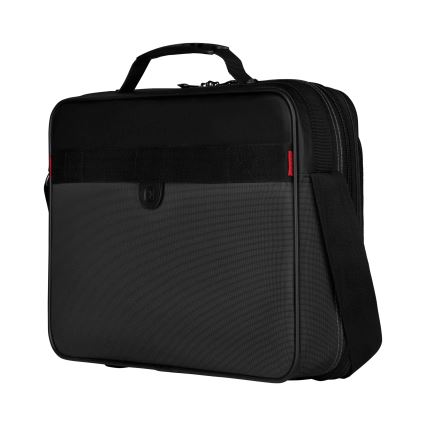 Wenger - Krepšys nešiojamam kompiuteriui 10 l 15,6" su kišene planšetei 10" Insight juoda