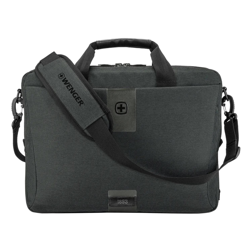 Wenger - Krepšys nešiojamam kompiuteriui 15 l 16" su kišene planšetei 10" MX ECO Brief pilka