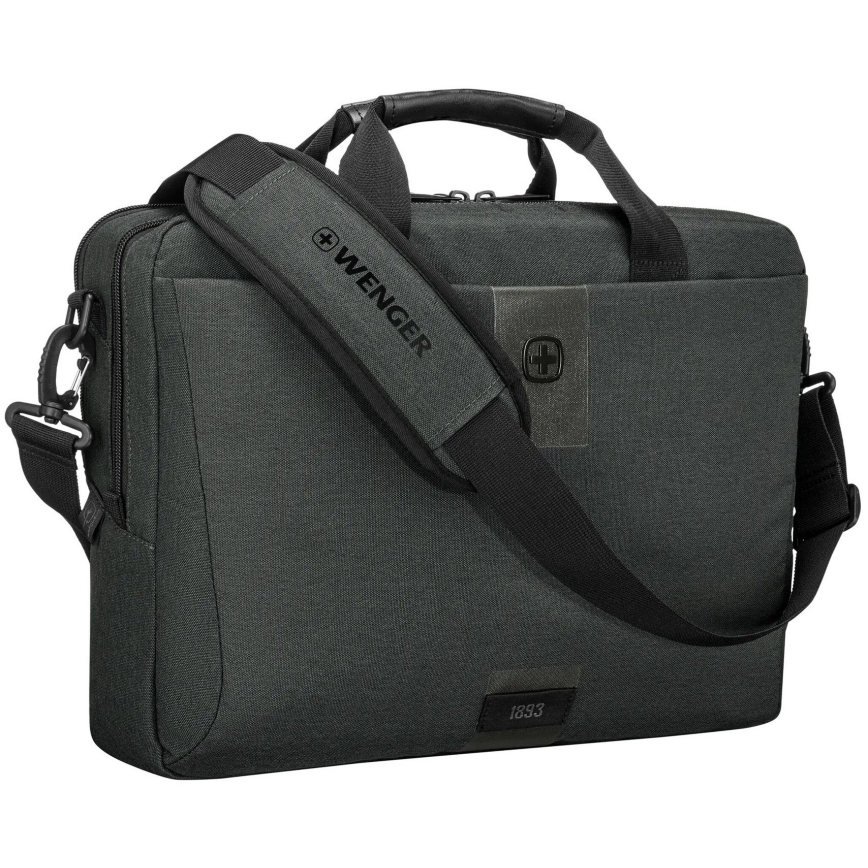 Wenger - Krepšys nešiojamam kompiuteriui 15 l 16" su kišene planšetei 10" MX ECO Brief pilka