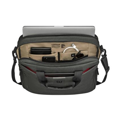 Wenger - Krepšys nešiojamam kompiuteriui 15 l 16" su kišene planšetei 10" MX ECO Brief pilka