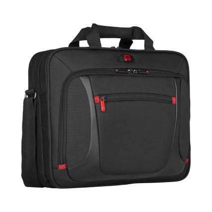 Wenger - Krepšys nešiojamam kompiuteriui 9 l 16" su kišene planšetei 10" Sensor juoda
