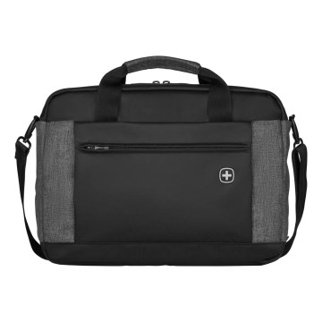 Wenger- Krepšys nešiojamam kompiuteriui 9 l 16" su kišene planšetei 10" Underground juoda/pilka