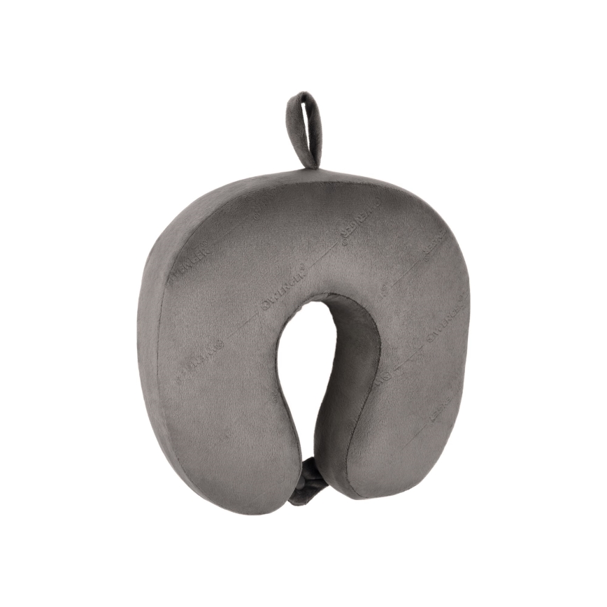 Wenger - Memory foam travel pillow pilka