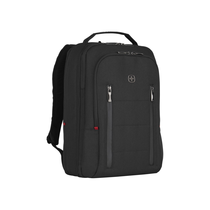 Wenger - Nešiojamojo kompiuterio kuprinė 16 l 16" su kišene planšetei 12" Miestas Traveler juoda