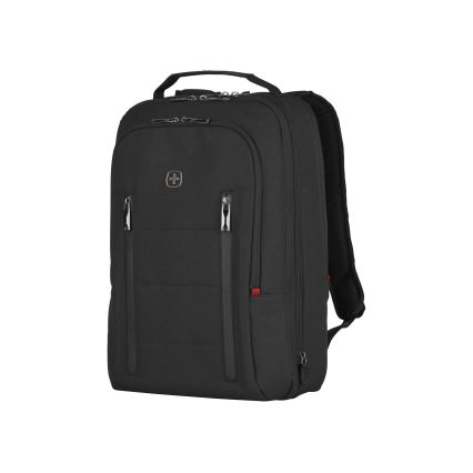 Wenger - Nešiojamojo kompiuterio kuprinė 16 l 16" su kišene planšetei 12" Miestas Traveler juoda