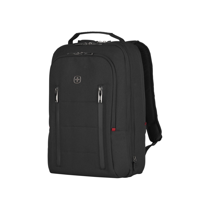 Wenger - Nešiojamojo kompiuterio kuprinė 16 l 16" su kišene planšetei 12" Miestas Traveler juoda