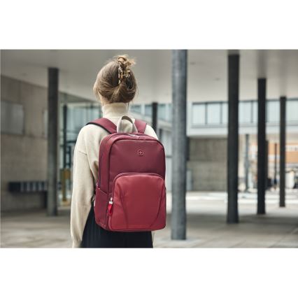 Wenger - Nešiojamojo kompiuterio kuprinė 20 l 15,6" su kišene planšetei 10" Judesio raudona