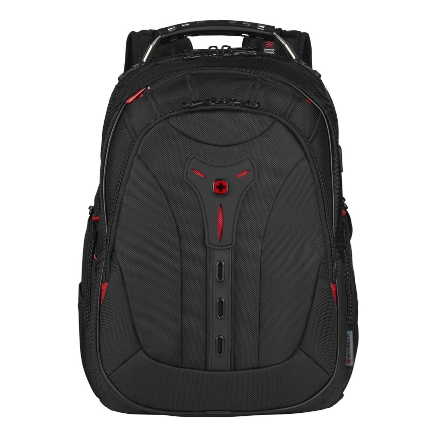 Wenger - Nešiojamojo kompiuterio kuprinė 25 l 16" su kišene planšetei 10" Pegasus Deluxe juoda