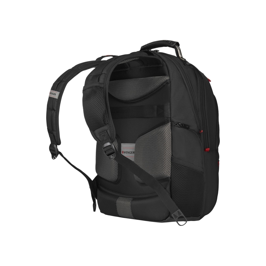 Wenger - Nešiojamojo kompiuterio kuprinė 25 l 16" su kišene planšetei 10" Pegasus Deluxe juoda