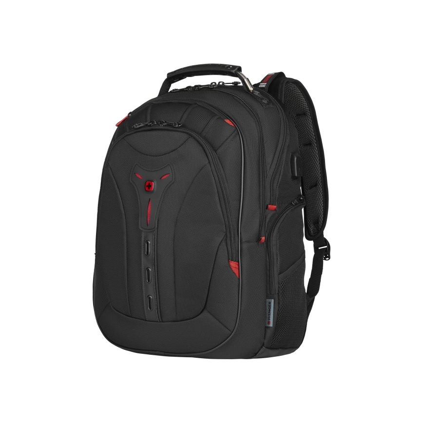 Wenger - Nešiojamojo kompiuterio kuprinė 25 l 16" su kišene planšetei 10" Pegasus Deluxe juoda