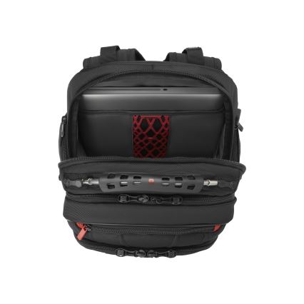 Wenger - Nešiojamojo kompiuterio kuprinė 25 l 16" su kišene planšetei 10" Pegasus Deluxe juoda