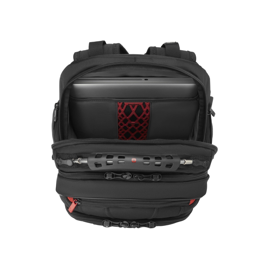 Wenger - Nešiojamojo kompiuterio kuprinė 25 l 16" su kišene planšetei 10" Pegasus Deluxe juoda