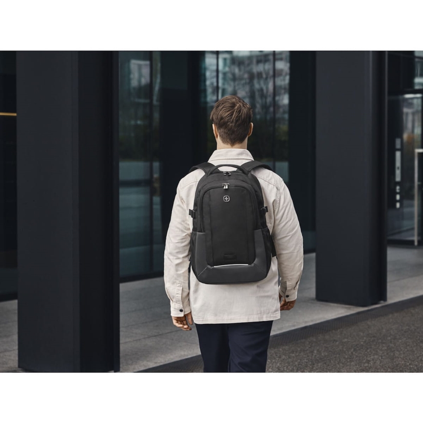 Wenger - Nešiojamojo kompiuterio kuprinė 26 l 16" su kišene planšetei 10" XE Ryde juoda