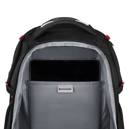Wenger - Nešiojamojo kompiuterio kuprinė 29 l 17,3'' su kišene planšetei 12" Grotuvas One juoda